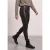 Legging met leerlook