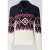MCNEAL Slim fit gebreide pullover van katoenmix met schipperskraag