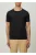 MAERZ T-Shirt ronde hals zwart, Effen