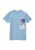 s.Oliver Shirt  hemelsblauw / donkerblauw / lichtgrijs / oranje