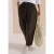 Mid Waist Barrel Leg Hose im Casual Fit