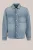 Blue Ridge – Heren regular fit denim overshirt – Regular fit – Blauw – Katoen –
