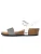 Bayton Sandaal ‘LEGANES’  donkerblauw / wit