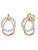 Rafaela Donata Oorbellen  goud / rose-goud / zilver / transparant