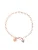 PURELEI Armband ‘Endless Love’  rose-goud / transparant
