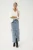 Denim rok Regular fit Washed Blue denim