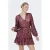 ONLY zomerjurk met paisley print met lurex rood