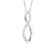 INFINITY Ketting Diamonds 0.080 Cts White Gold