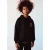 Mango Kids sweater met backprint – zwart