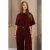 &Co Woman top – donkerrood