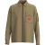 Hugo Heren Logo Katoenen Overshirt (Groen)