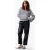 Catwalk Junkie Vneck Fuzzy Lurex Knit December Sky