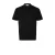 SELECTED HOMME regular polo fijn gebreid zwart