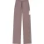 Malelions Women Label Straight Leg Sweatpants | Stone Brown
