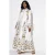 Floral Gevuld Maxi Hemdjurk