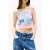 Tommy Hilfiger Tjw Crop Argyle Cami Carnival Pink/multi