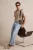TRENDYOL MAN Heren Beige Effen Kort Regular fit Poloshirts