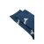 WE Fashion sokken met print blauw
