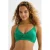 BEACHWAVE voorgevormde bikinitop met textuur groen