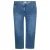Zhenzi denim loose fit broek Plus Size – blauw