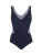 SUNFLAIR Badpak  donkerblauw / wit