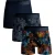 Muchachomalo Heren Boxershorts – 3-Pack – Mannen Onderbroeken