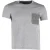 Alexander McQueen Skull Pocket T-shirt in grijs katoen