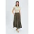 Hoge Taille Lange Rok met Zakken