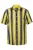 Men Plus Overhemd  geel / zwart / wit