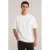 WE Fashion oversized T-shirt met backprint ecru
