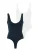 Williot Top  navy / wit