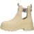 Buffalo Aspha COA Vegan Enkellaarsjes Plat – beige –