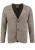 Key Largo Gebreid vest ‘Jan’  sepia