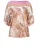 Ana Alcazar Blouse ‘Duara’  lila / mandarijn / pink / wit