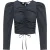 Mymo Blouse Dames donker marine