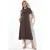 Rechtdoor Midi Jersey T-shirt Jurk