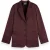 Scotch & Soda Sb Satin Blazer Dark Bordeaux