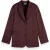 Scotch & Soda Sb Satin Blazer Dark Bordeaux