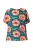 Ulla Popken Blouse  petrol / gemengde kleuren