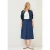 Cecil Dames Gedessineerde rok in Blauw