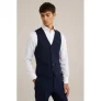 WE Fashion gilet donkerblauw