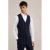WE Fashion gilet donkerblauw