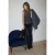 Top met glitter gebreide look
