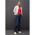 Street One Dames Wide Legs jeans met riem in Blauw