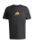 ADIDAS PERFORMANCE Functioneel shirt ‘GER TLSTR’  donkergeel / knalrood / zwart