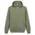Slazenger Heren Polycotton Full Zip Hoodie (Khaki)