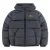 Lacoste quilted gewatteerde jas – antraciet