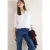 Blouse in effen kleur
