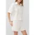 French Connection Finley Denim Short Sleeve Shirt Ecru
