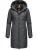 Ragwear Wintermantel ‘Amarri’  antraciet